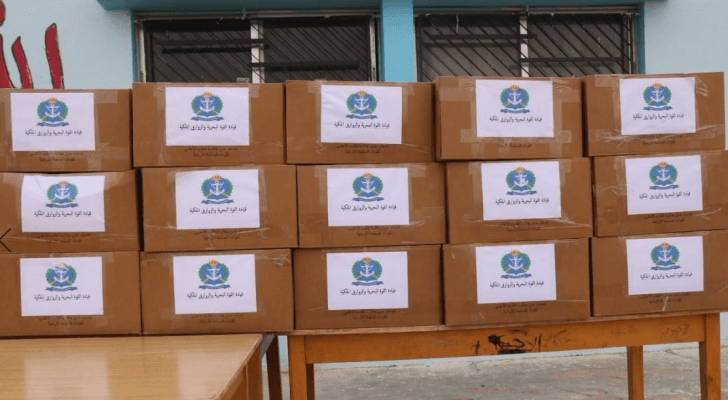 توزيع طرود الخير