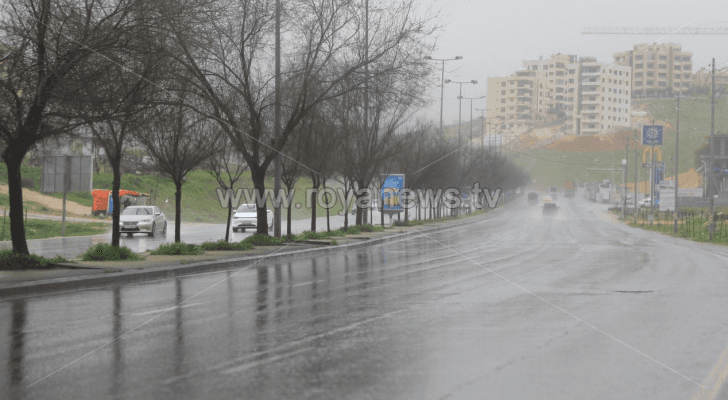 أمطار غزيرة في الأردن "أرشيفية"