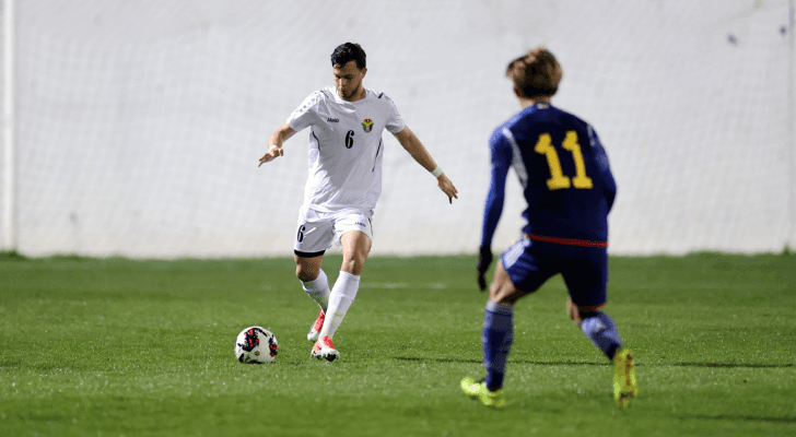من مباراة المنتخب الوطني تحت 20 مع اليابان