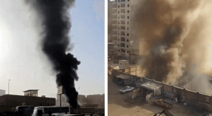 من موقعين لانفجارات الصرف الصحي في القاهرة