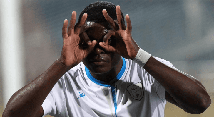 لاعب شباب العقبة الكولومبي كريستيان كانجا