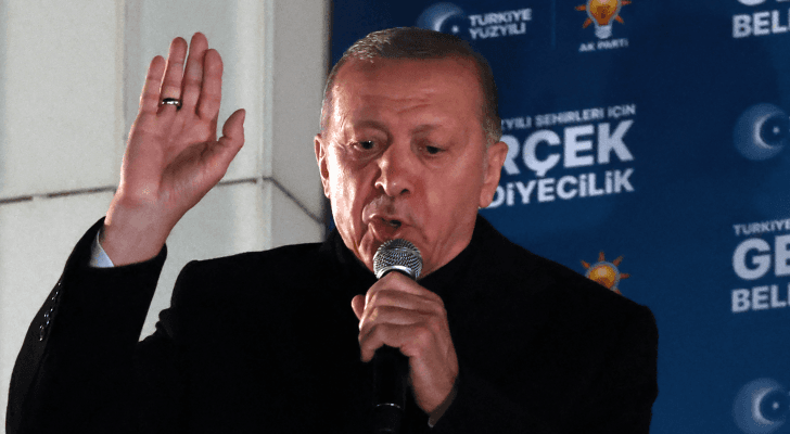 كلمة أردوغان عقب الانتخابات التركية المحلية