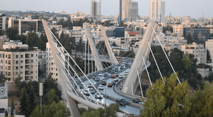 جسر عبدون في العاصمة عمان