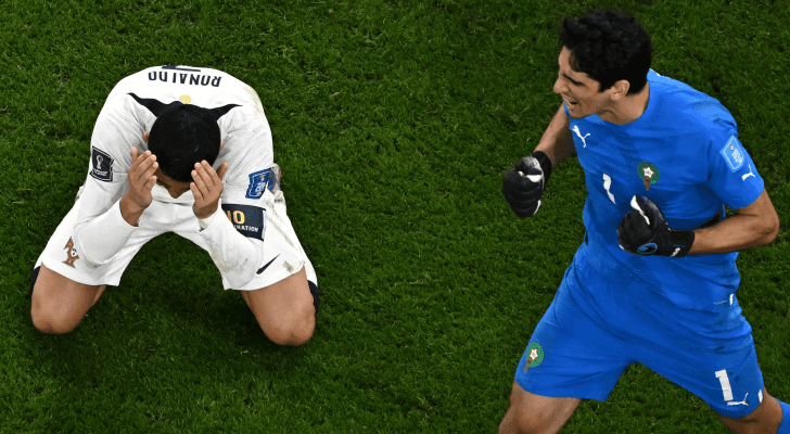 ياسين بونو وكريستيانو رونالدو من كأس العالم 2022