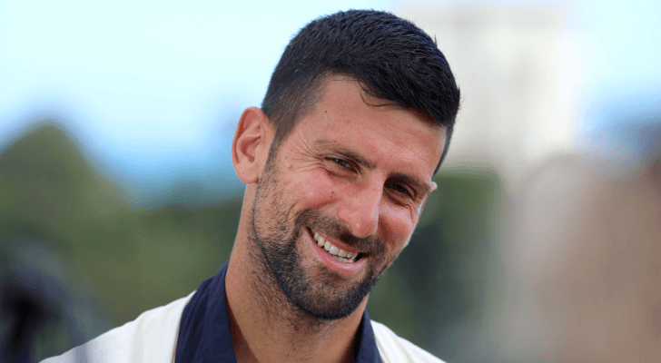 لاعب التنس الصربي نوفاك دجوكوفيتش
