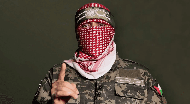 المتحدث العسكري باسم كتائب عز الدين القسام، أبو عبيدة