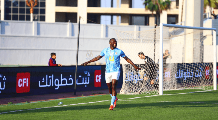 لاعب الفيصلي رونالد وانجا