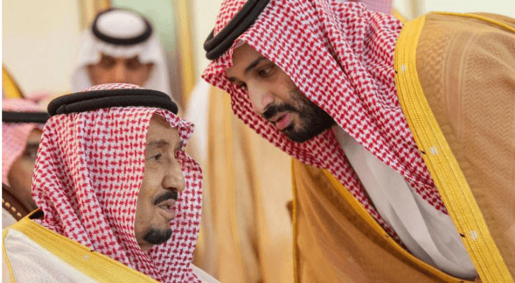 خادم الحرمين الشريفين وولي العهد السعودي
