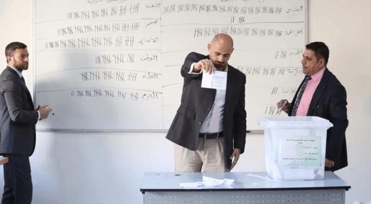 انتخابات الجامعة الأردنية