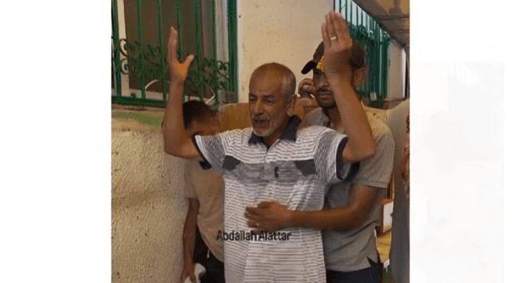 فلسطيني يودع نجله في غزة بصرخة مؤلمة