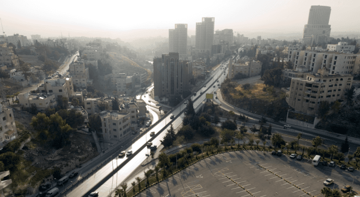 أحد شوارع العاصمة عمان