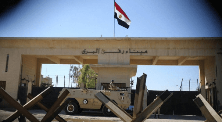 معبر رفح من الجانب المصري