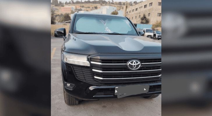 المركبة التي جرى ضبطها