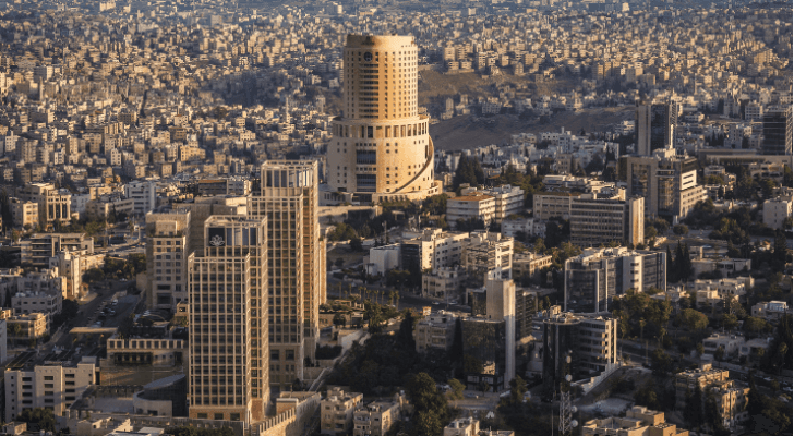 صورة عامة للعاصمة عمان