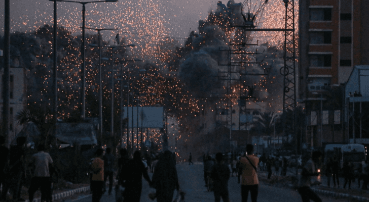 قصف عنيف على قطاع غزة