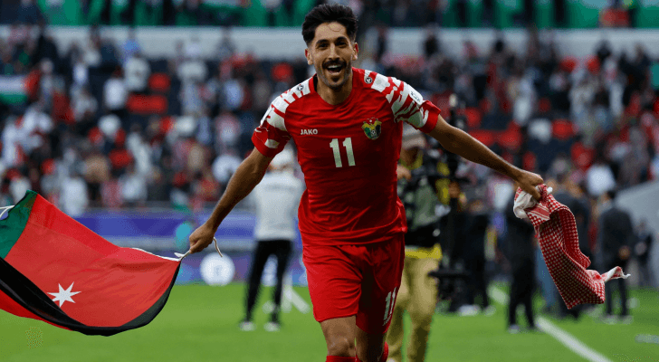 اللاعب الأردني يزن النعيمات