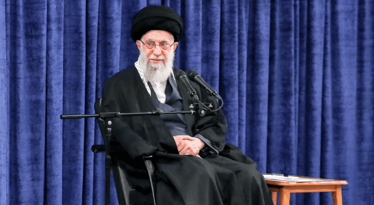 المرشد الأعلى في إيران علي خامنئي
