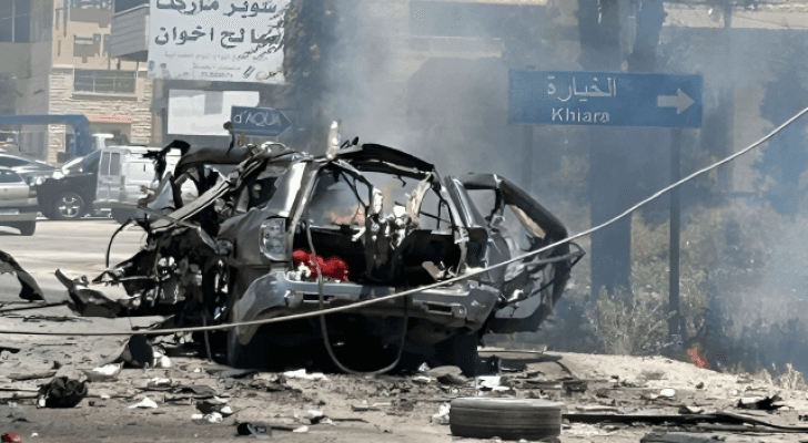 الاحتلال يستهدف مفرق بلدة الخيارة في البقاع الغربي
