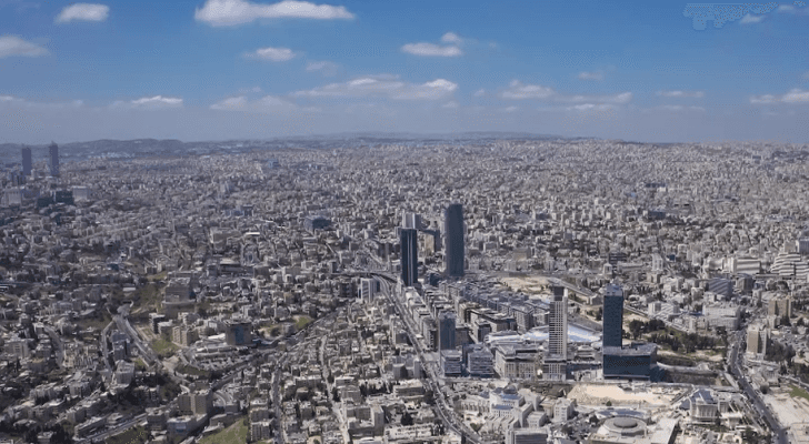 صورة عامة للعاصمة عمان
