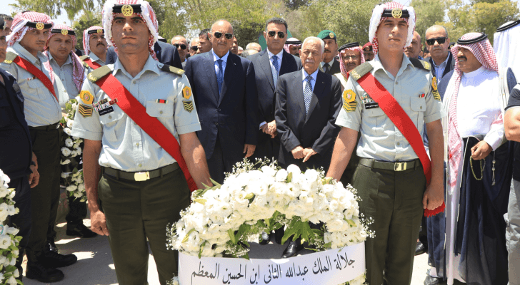 تشييع جثمان الشاب يزيد حسين أحمد الحنيطي