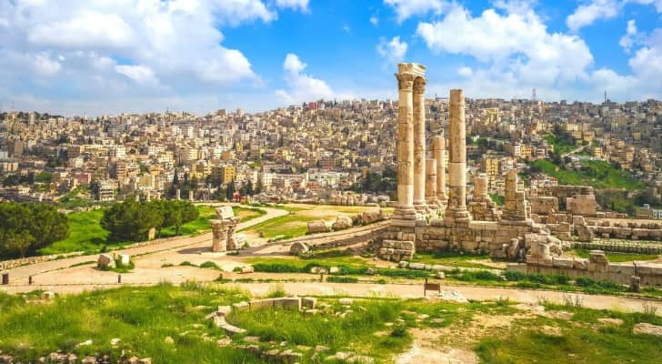 جبل القلعة في العاصمة عمان
