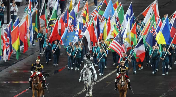 أعلام الدول المشاركة في أولمبياد باريس 2024