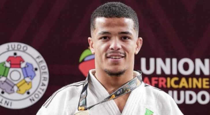 لاعب الجودو الجزائري مسعود إدريس
