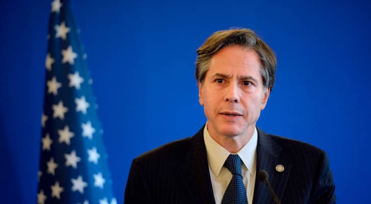 وزير الخارجية الأمريكي أنتوني بلينكن