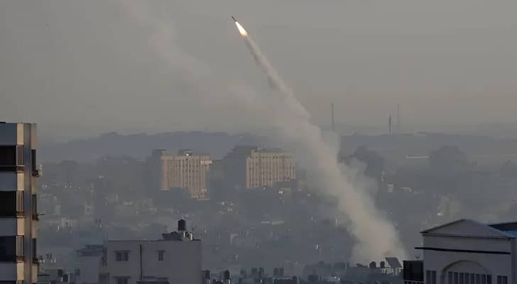 إطلاق صاروخ من غزة صوب مستوطنات الغلاف