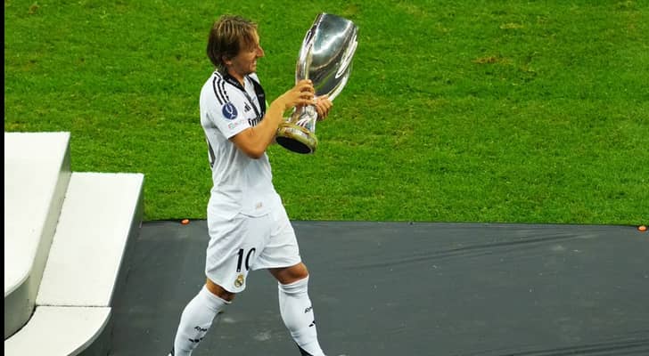 اللاعب الكرواتي لوكا مودريتش