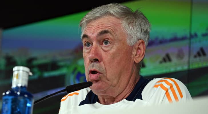 مدرب ريال مدريد كارلو أنشيلوتي
