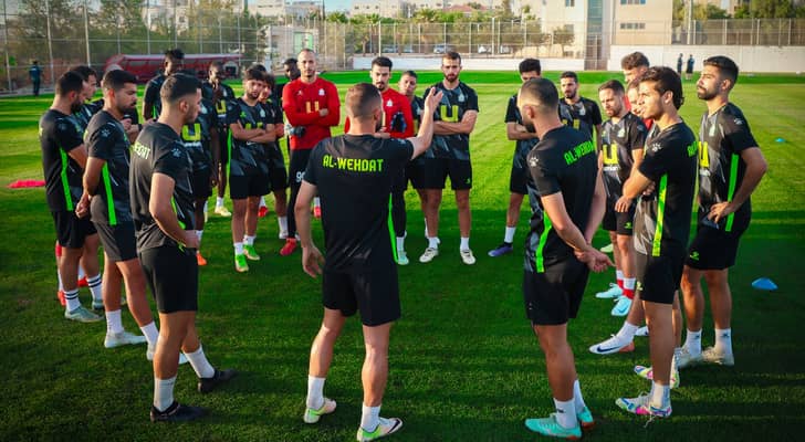 من تدريبات الوحدات قبل مواجهة سباهان اصفهان