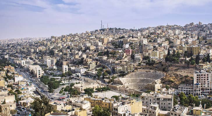 جانب من العاصمة عمان