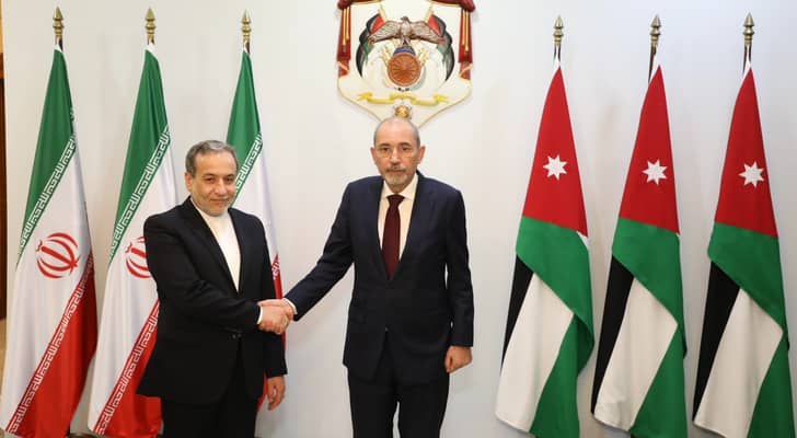 وزير الخارجية ونظيره الإيراني