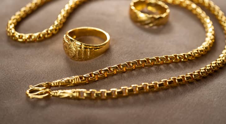 مصاغ ذهبية