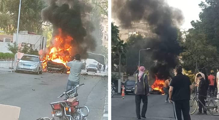 مراسل "رؤيا": استهداف مركبة قرب مقر عزاء الشهيد السنوار في دمشق