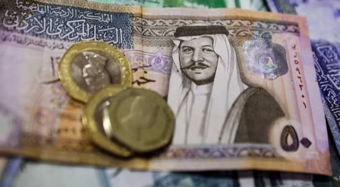 أموال أردنية