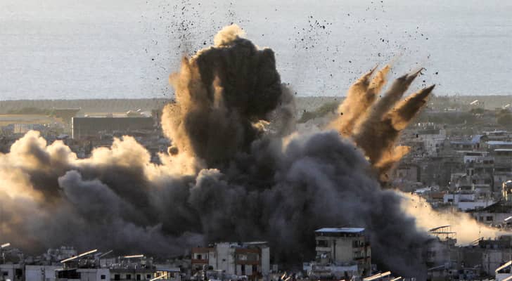 قصف للاحتلال على ضاحية بيروت الجنوبية