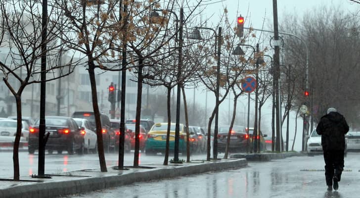 أمطار في الأردن