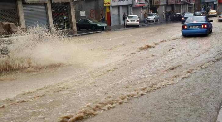 أمطار غزيرة وسيول