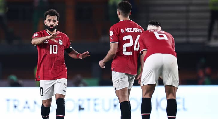 محمد صلاح من مباراة لمنتخب مصر