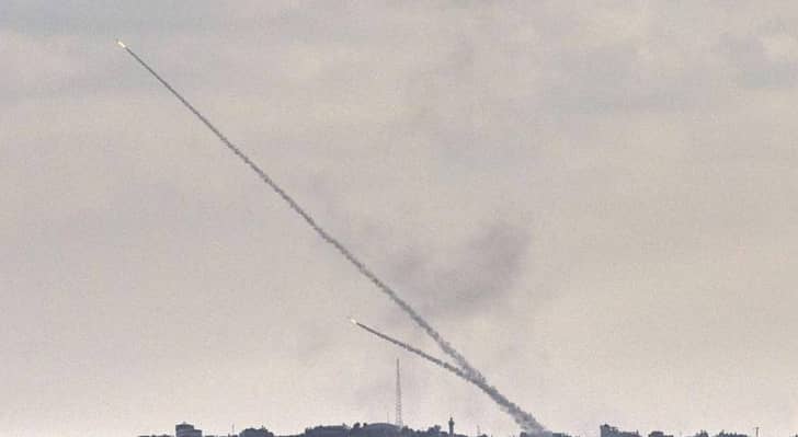 رشقة تستهدف مستوطنات غزة