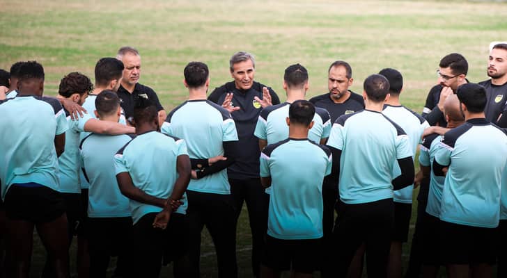 جانب من تدريبات الحسين اربد