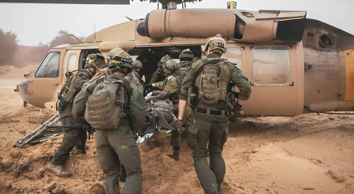 إخلاء قتلى جيش الاحتلال