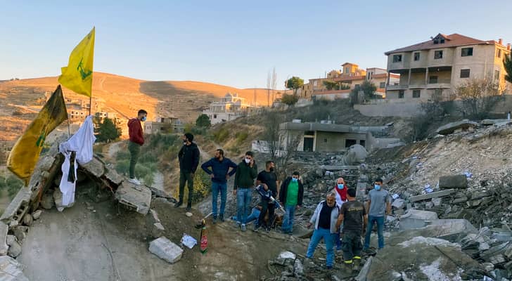 علم حزب الله في لبنان