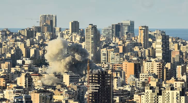 قصف على مناطق في لبنان