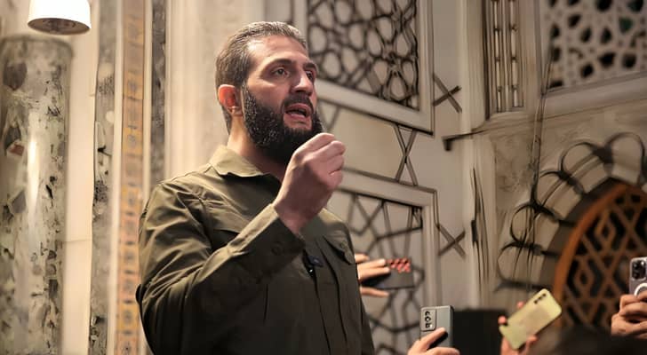 قائد المعارضة السورية أحمد الشرع