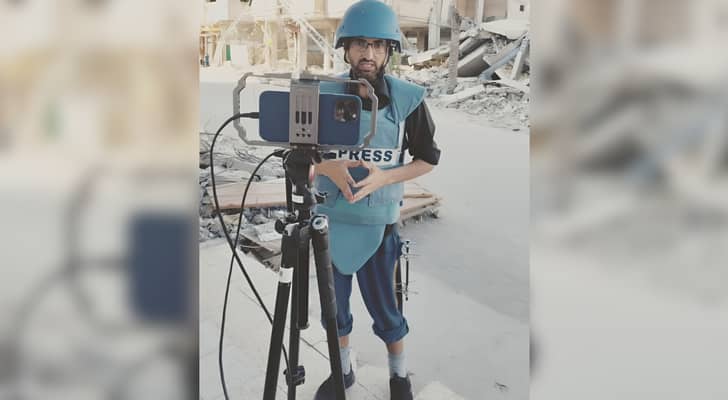 الصحفي الشهيد محمد بعلوشة