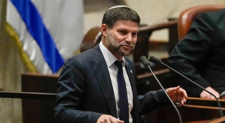 وزير المالية في حكومة الاحتلال الإسرائيلي، بتسلئيل سموتريتش