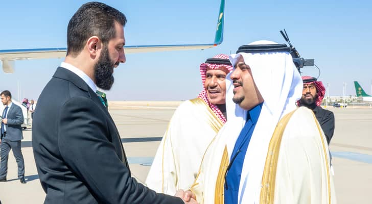 الرئيس السوري أحمد الشرع